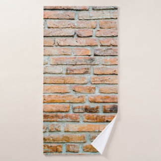 Schöne Ziegelwand Altes Klassikerhaus, Architektur Badehandtuch