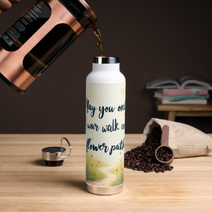 Schöne Zitate NO.1 Wasserflasche Trinkflasche