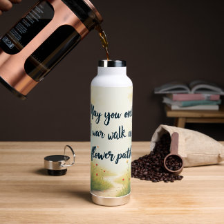Schöne Zitate NO.1 Wasserflasche Trinkflasche