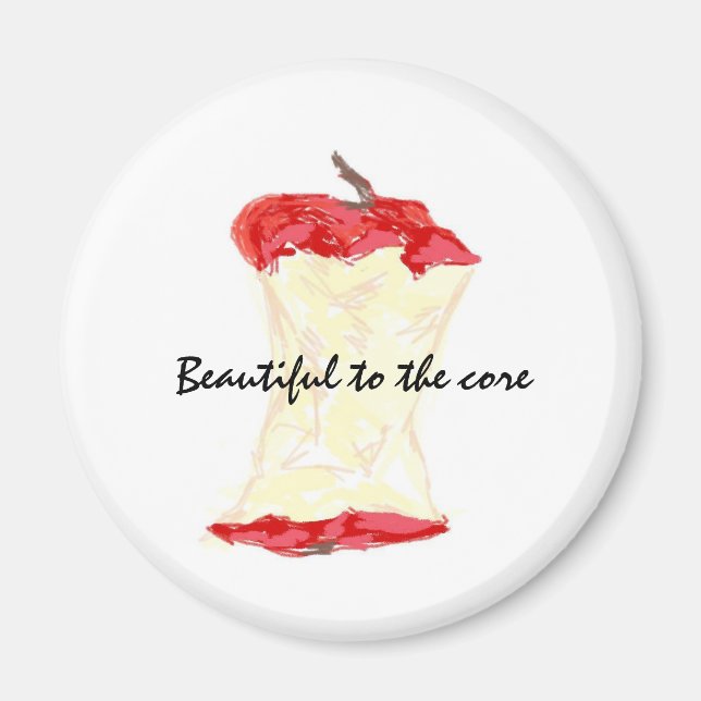 Schöne zum Kern Magnet (Vorne)