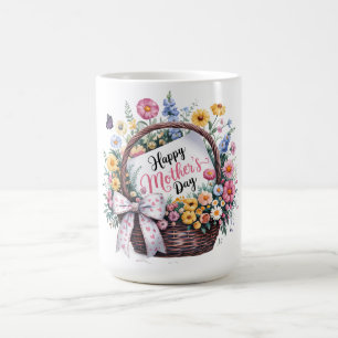 Schönen glücklichen Muttertag Mama Kaffeetasse
