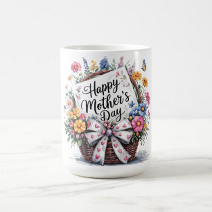 Schönen glücklichen Muttertag Mama Kaffeetasse