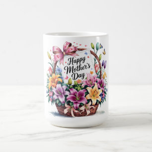 Schönen glücklichen Muttertag Mama Kaffeetasse