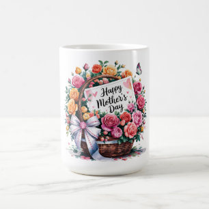 Schönen glücklichen Muttertag Mama Kaffeetasse