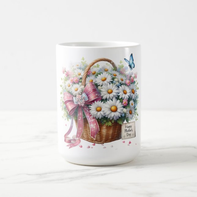 Schönen glücklichen Muttertag Mutter Kaffeetasse (Mittel)