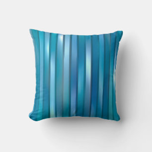 Schöner, abstrakter, blauer Hintergrund mit l Kissen