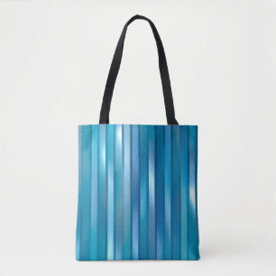 Schöner, abstrakter, blauer Hintergrund mit l Tasche