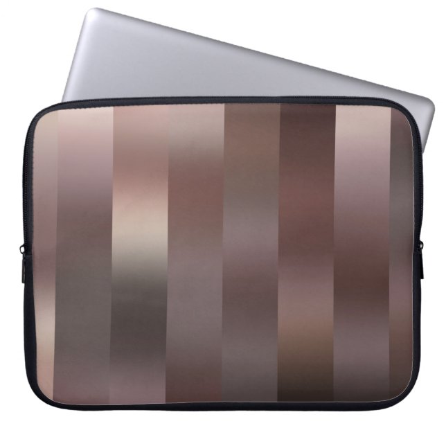 Schöner, abstrakter, brauner Hintergrund mit Laptopschutzhülle (Vorderseite)