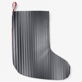 Schöner abstrakter, grau Hintergrund mit l Kleiner Weihnachtsstrumpf