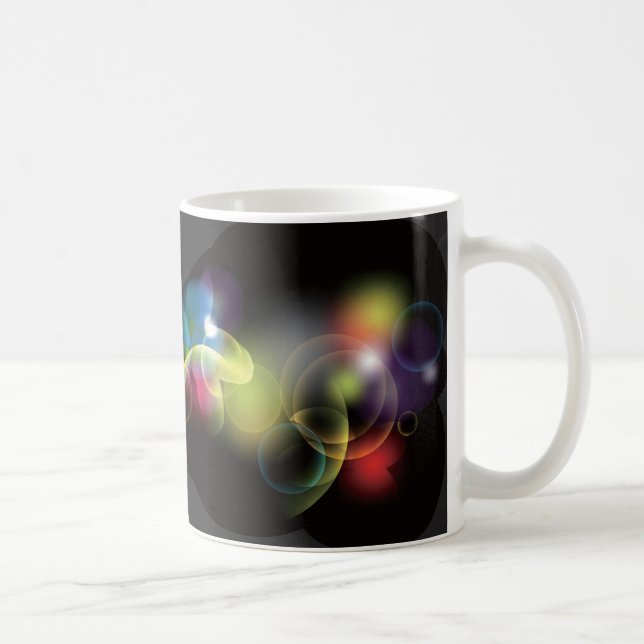 Schöner Abstrakter Kaffee-Cup Kaffeetasse (Rechts)