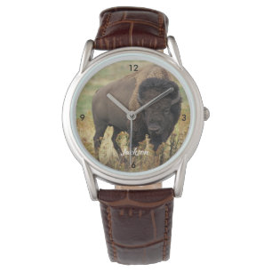 Schöner amerikanischer Büffel Armbanduhr
