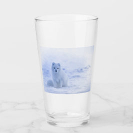 Schöner arktischer Fox Glas