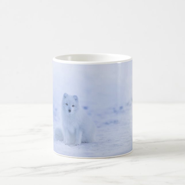 Schöner arktischer Fox Kaffeetasse (Mittel)