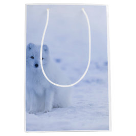 Schöner arktischer Fox Mittlere Geschenktüte