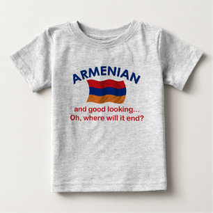 Schöner armenischer Säugling T Baby T-shirt
