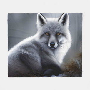 Schöner Artischer Fox Fleecedecke