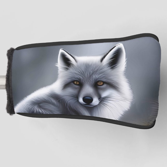 Schöner Artischer Fox Golf Headcover (Vorderseite)