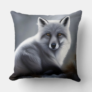 Schöner Artischer Fox Kissen