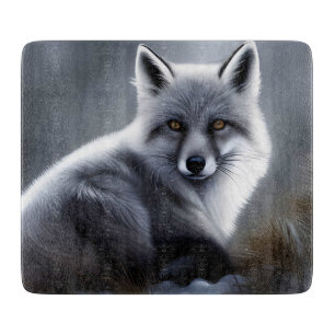 Schöner Artischer Fox Schneidebrett
