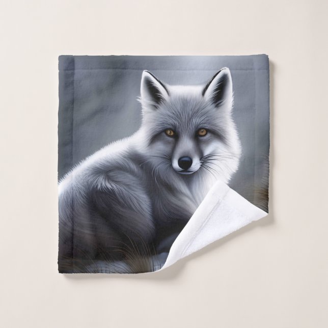 Schöner Artischer Fox Waschlappen (Waschlappen)