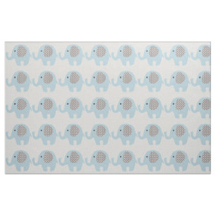 Schöner Baby-Blau-Elefant Stoff