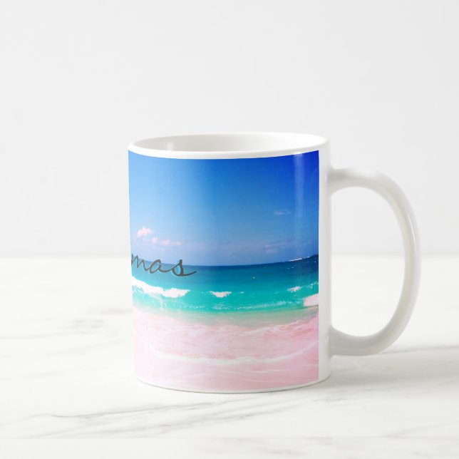 Schöner Bahamas-Strand Kaffeetasse (Rechts)