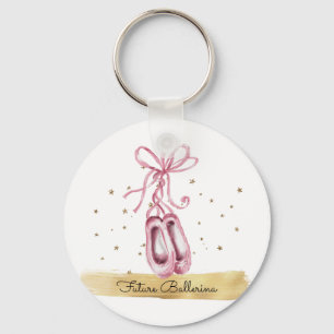 Schöner Ballerina Shoes Button Schlüsselanhänger