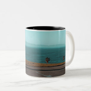 Schöner Basketball-Hoop Zweifarbige Tasse