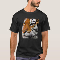Schöner Bengalischer Tiger Face Foto T - Shirt