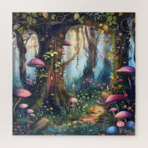 Schöner bezaubernder Wald