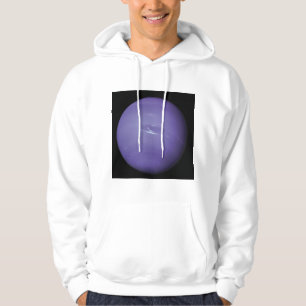 Schöner blauer Neptun, wie vom Raum gesehen, die Hoodie