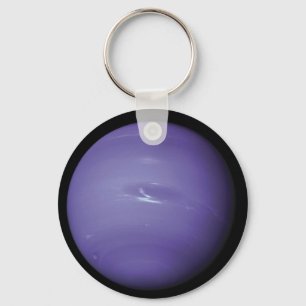 Schöner blauer Neptun, wie vom Raum gesehen, die Schlüsselanhänger