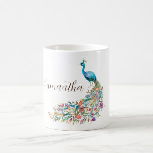 Schöner Blaupfau I Kaffeetasse