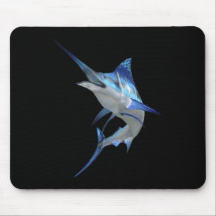 Schöner Blue Marlin Fischen Kurzurlaub Mousepad