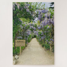 Schöner Blumengarten Lilac Marry Me Puzzle