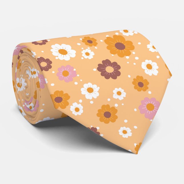 Schöner Blumengarten Neck Tie Krawatte (Gerollt)