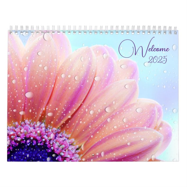 Schöner Blumenkalender Kalender (Titelbild)