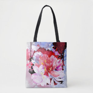 Schöner Blumenstrauß der Blumen Tasche
