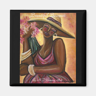 Schöner Blumenstrauß-Magnet Magnet