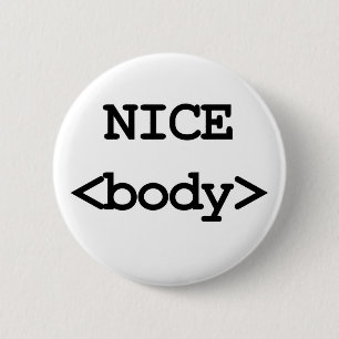 schöner Body HTML-Code Button