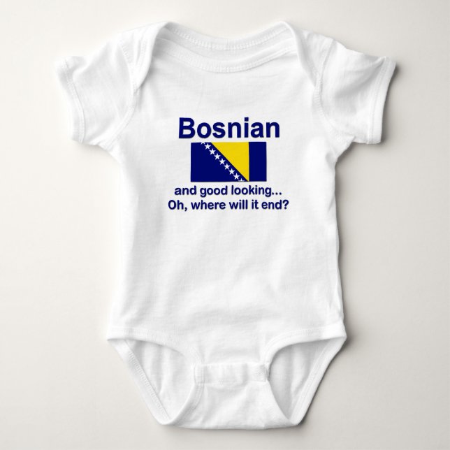 Schöner Bosnier Baby Strampler (Vorderseite)