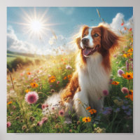 Schöner Bretagne-Hund