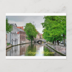 Schöner Bruge Canal Postkarte