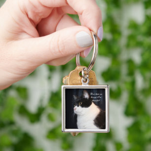 Schöner Cat Schlüsselanhänger