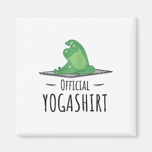 Schöner Chakra Yogi Namaste und Meditationen Om M Magnet