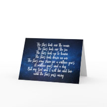 Schöner Christlicher Gebet Stars Gedicht Night Sky