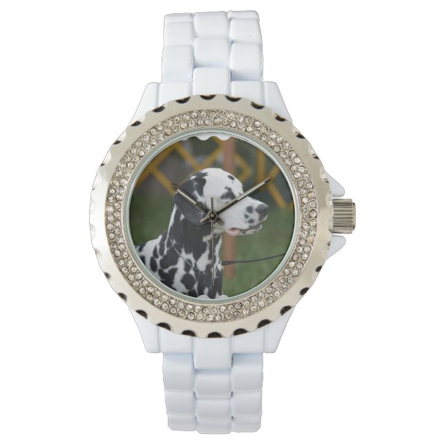 Schöner Dalmatiner Armbanduhr (Vorderseite)