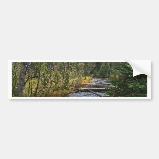 Schöner Deschutes Fluss Oregon Autoaufkleber (Vorne)