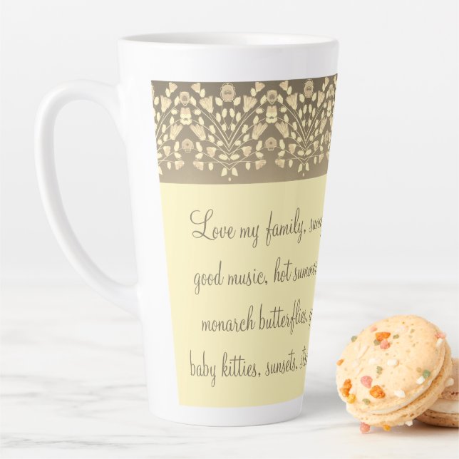 Schöner Designer Inspiration Milchtasse (Beispiel)