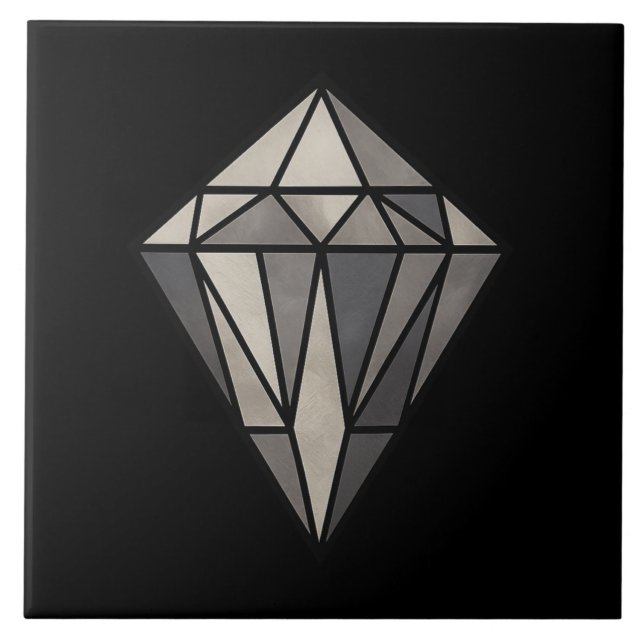 Schöner Diamant Fliese (Vorderseite)